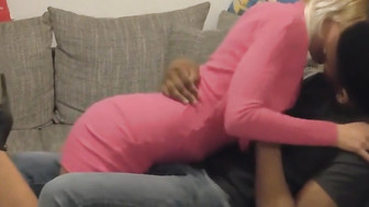 Blonde Wife's Date with a Black Man