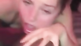 White Girl BBC Spit Roast