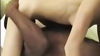 Wife loving every inch of that black beast