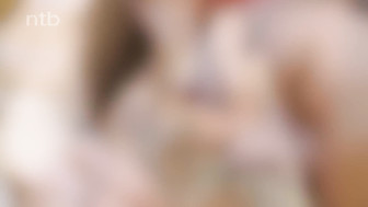 Curly redhead gets messy creampie in her bald pussy