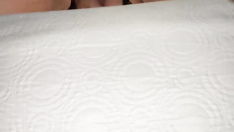 Husband records as wife takes a bbc cream pie