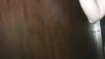 Sexy white wife first gloryhole experience