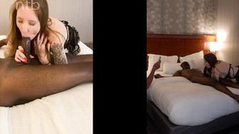 Truly awesome cuckold interracial video with pretty wife and nasty hubby