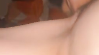 tiny blonde takes 10 inch dildo