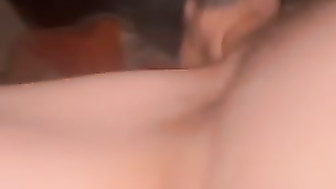 tiny blonde takes 10 inch dildo