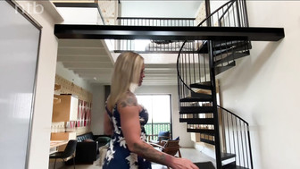 Hot blonde wife fucked and bred