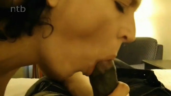 Hot wife having fun with black guy