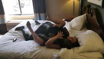 Slut milf taking black cock