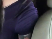 Cute wife fucks and sucks 1st BBC in car while hubby films