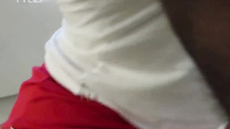 Cuckold white milf gets fucked by bunch of endowed black studs