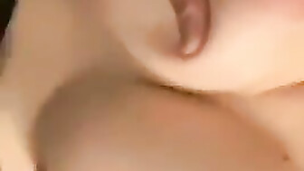 Busty white wife cuckolds husband with BBC