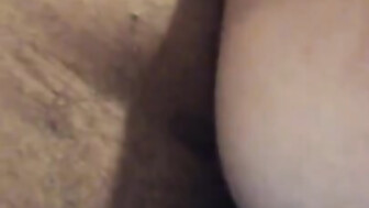 Amateur couple making love