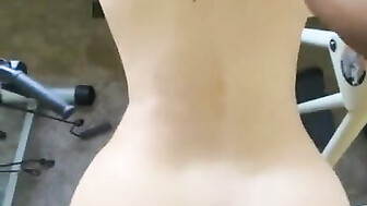 POV Interracial after workout with sexy chick