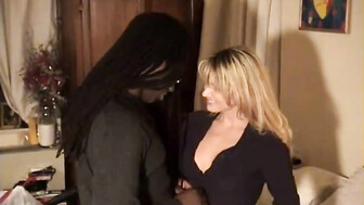 Real amateur cuckold creampie shared first time with bbc