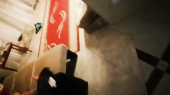 Walking in on her