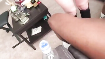 Young Blonde Girl Getting Black Cock