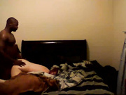 Hot redhead taking first black cock