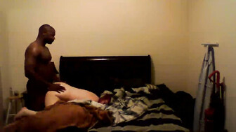 Hot redhead taking first black cock