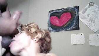 She Loves Deepthroat with anal From Her Black Man