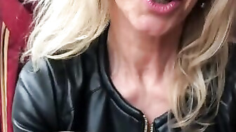 French Cuckold Sex with Husband Up Close