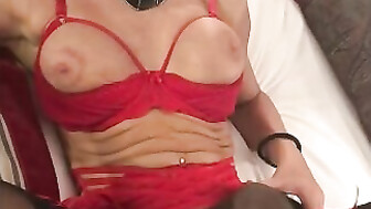 French Cuckold Sex with Husband Up Close