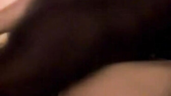 Old Video From The 1990's- Brunette Wife with lover While Husband Watches and Records