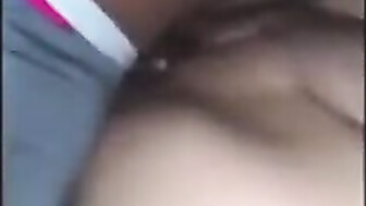 Slutty wife getting her pussy slammed hard