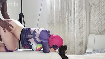 Sexy white babe gets creampied by her favorite bbc once again