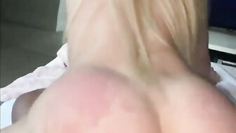 Blonde babe rides BBC