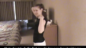 Blonde girlfriend 1st time shared