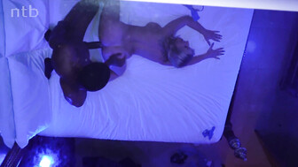 Big titty blonde and big black surprise