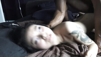 Sexy Asian Girl Fucking a BBC