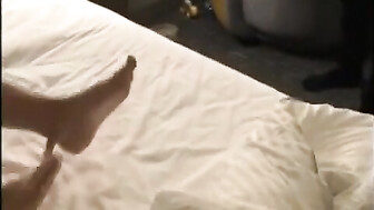 Hubby films wife with black bull