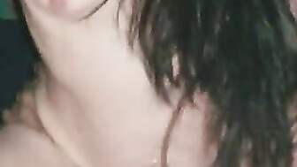 Hardcore wild Raw Sex n squirting hard af. Slut gf fucks big cock in bed