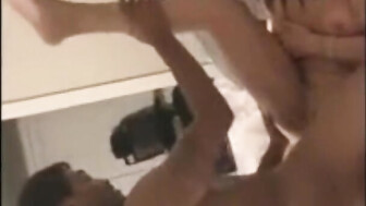 Hotwife talking to husband while fucking with bull