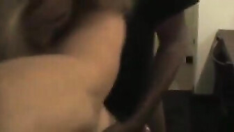 Sexy Blonde Wife Fucking Two Black Men