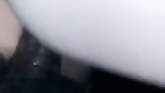 Black guy and slim white girl