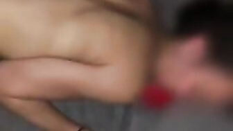 Destroying Petite hotwife with my alpha cock