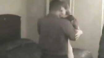 Old home video of wife taking on two BBC Studs