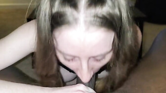 Kitty Throats and Rides That BBC And Gets a Cream Pie