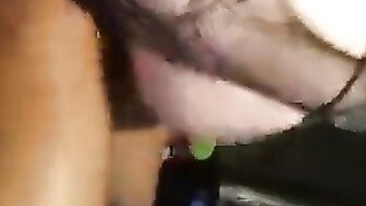 Neon Colored Hair White Girl and BBC