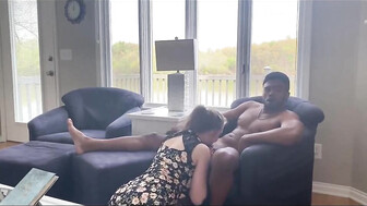 Hotwife Fucking Her Black Lover at Home