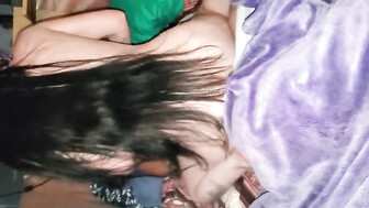 Riding Dick Like a Champ   Squirting hard..wet as fuck