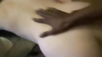 POV Fucking cuckold wife from the back