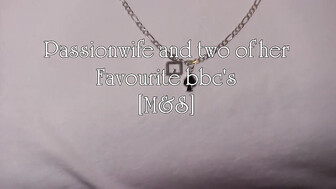 Wife Fucks Two of Her Black Lovers