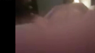 Amateur blonde enjoying a big black dick and a cream pie