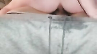 Sexy GF riding Dick Raw n Hard   squirting alot n fuckin HardCore
