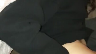 Fucking friend on couch