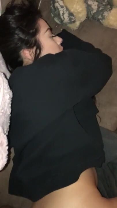 Fucking friend on couch