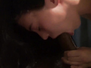 sexy brunette teen fucks black guy